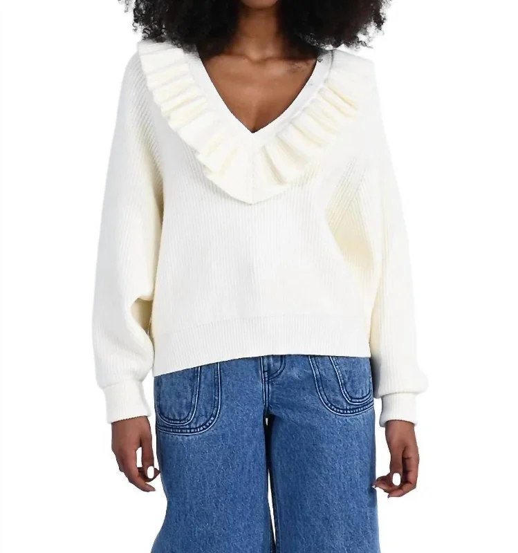 Versatile Wear Daydreaming Sweater In Off-White