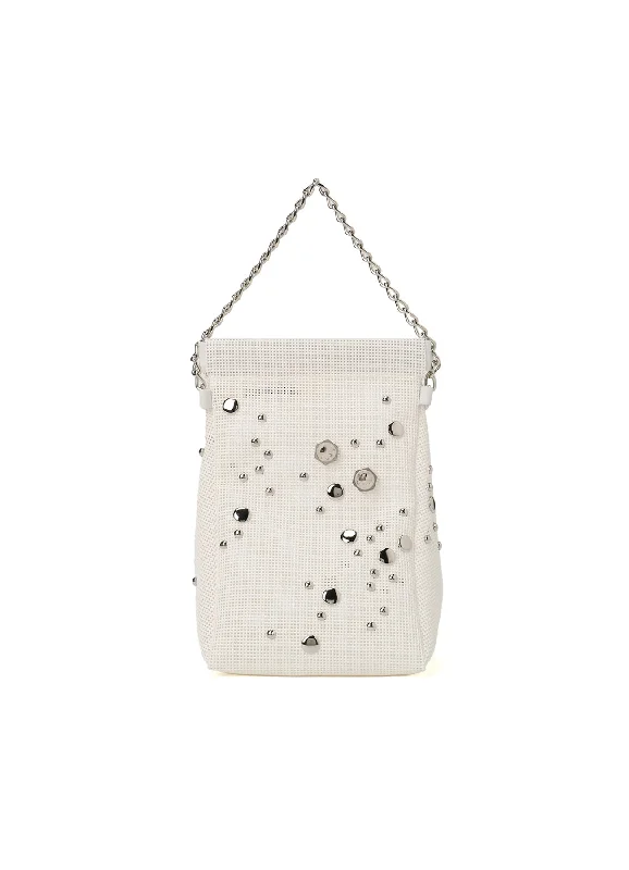 Cozy Look MICRO MESH DOT STUDS POUCH L