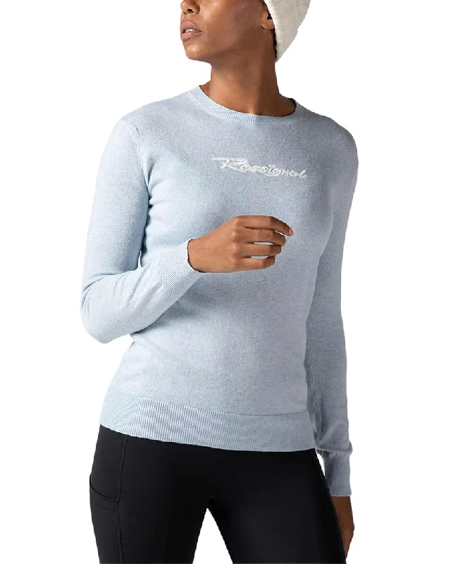 Summer Comfort Rossignol Signature Knit Wool & Cashmere-Blend Sweater