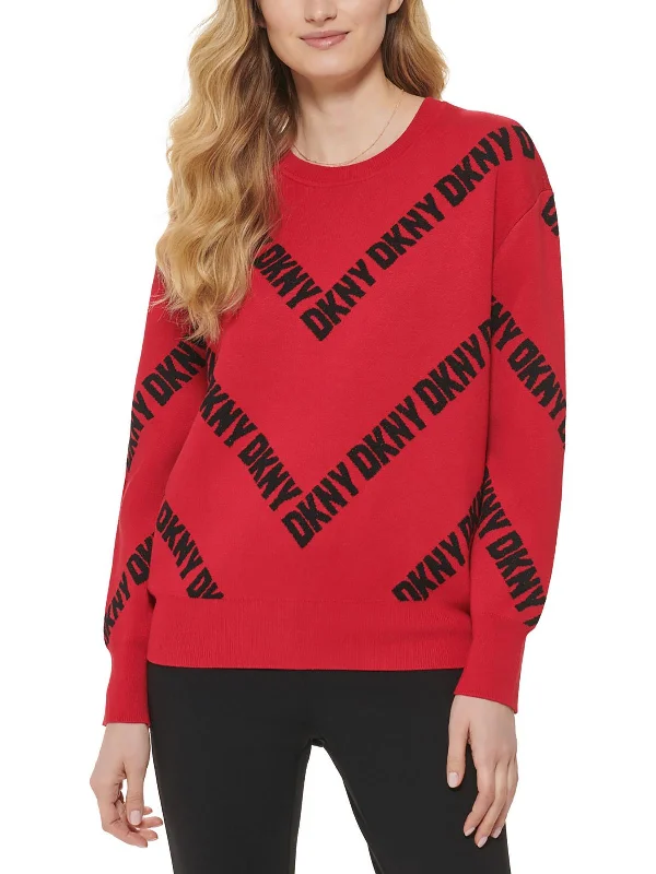 Relaxed Dresses Womens Mockneck Long Sleeves Pullover Sweater