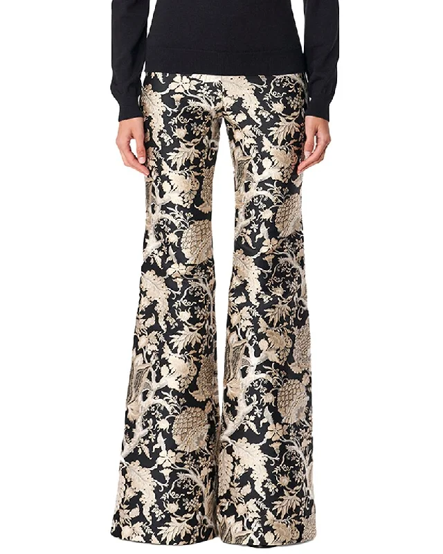Casual Chic Wear Carolina Herrera Flare Pant