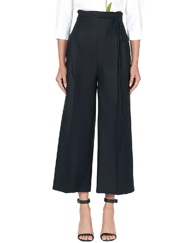 Soft Looks Carolina Herrera High Waist Cropped Pant