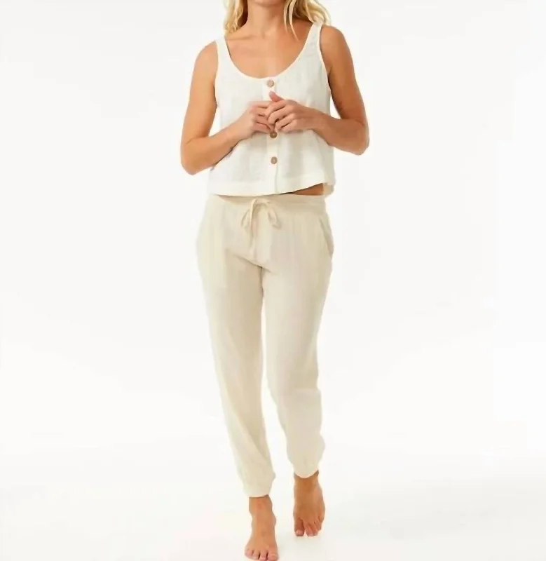Cozy Fit Classic Surf Pant In Neutral