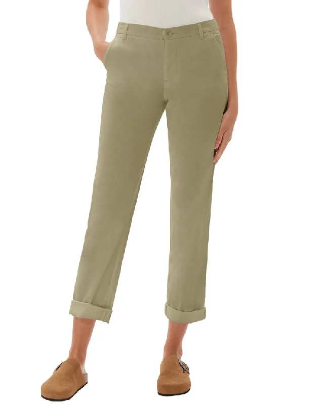 Soft Wear ecru Mitchell Roll Cuff Chino