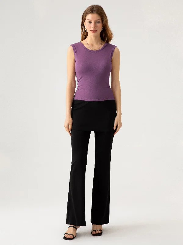 Soft Fashion Effortless Skirted Pants