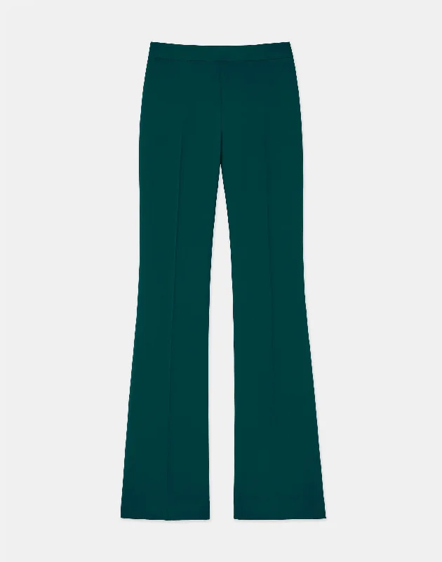 Fresh Comfort Finesse Crepe Gates Side-Zip Flared Pant