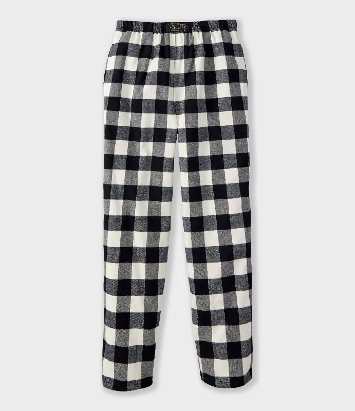 Relaxed Chic Flannel Lounge Pants - Upcountry Check