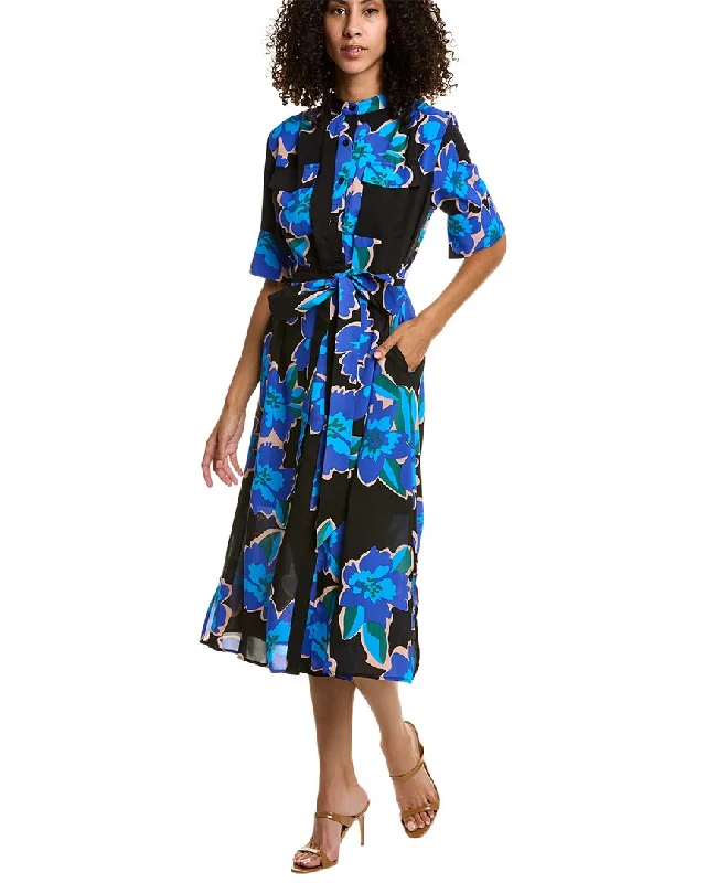 Soft Touch Gracia Tie Waist Shirtdress