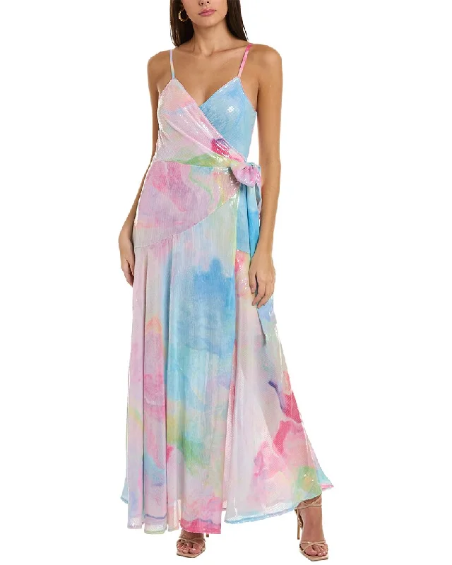 Lounge Chic Hutch Alden Maxi Wrap Dress