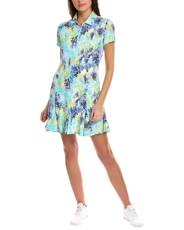 Cozy Fit Wear IBKUL Godet Dress