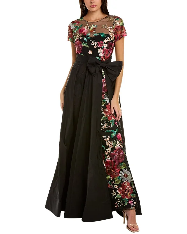 Simple Comfort Marchesa Notte Bow Train Gown