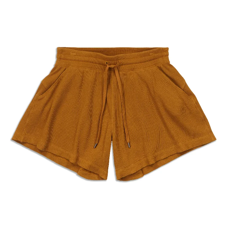 Weekend Style Mellow In High Rise Short Waffle - Resale