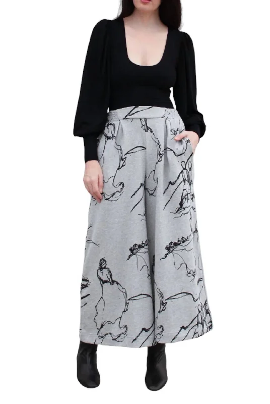 Chic Outfits People Sketch Atlas Pant In Grey