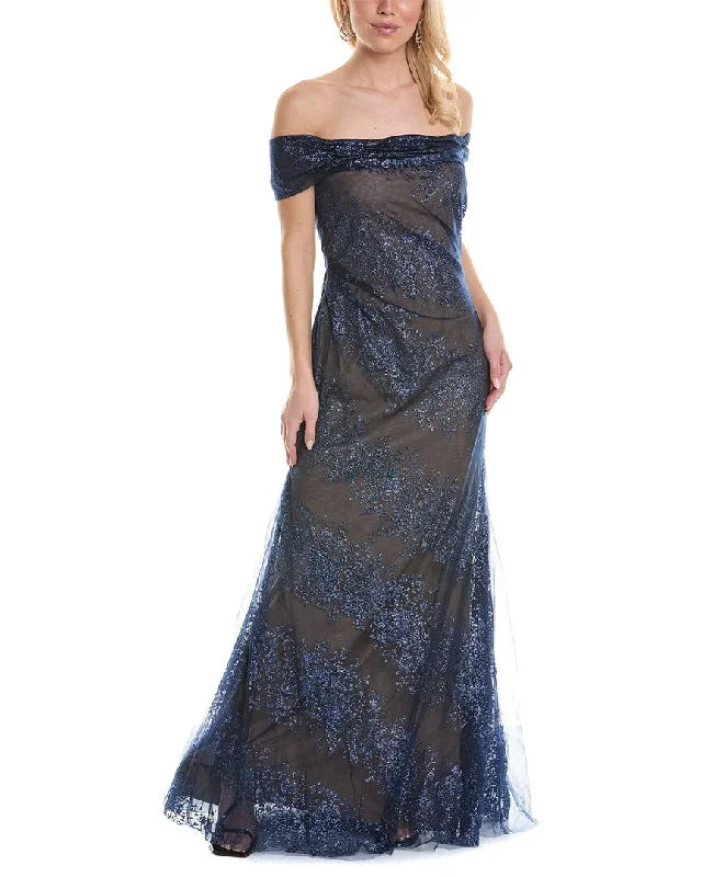 Chic Outfits Rene Ruiz Off-Shoulder Gown