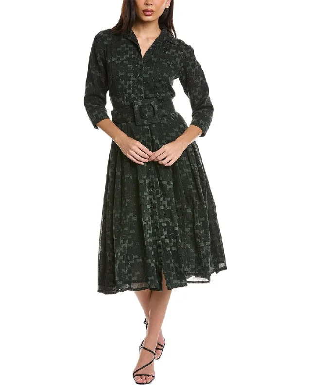 Relaxed Dresses Samantha Sung Patricia Wool Shirtdress