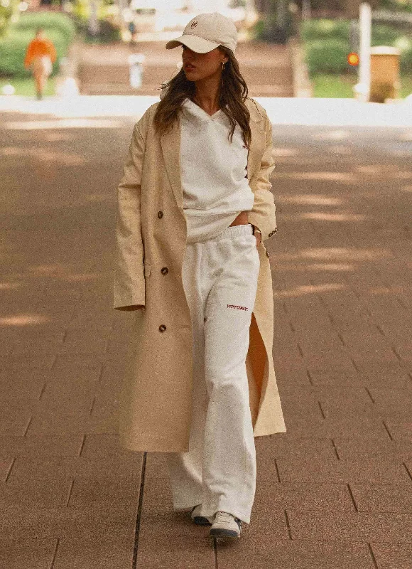 Fashion Must-have Signature Sweatpants - Ivory