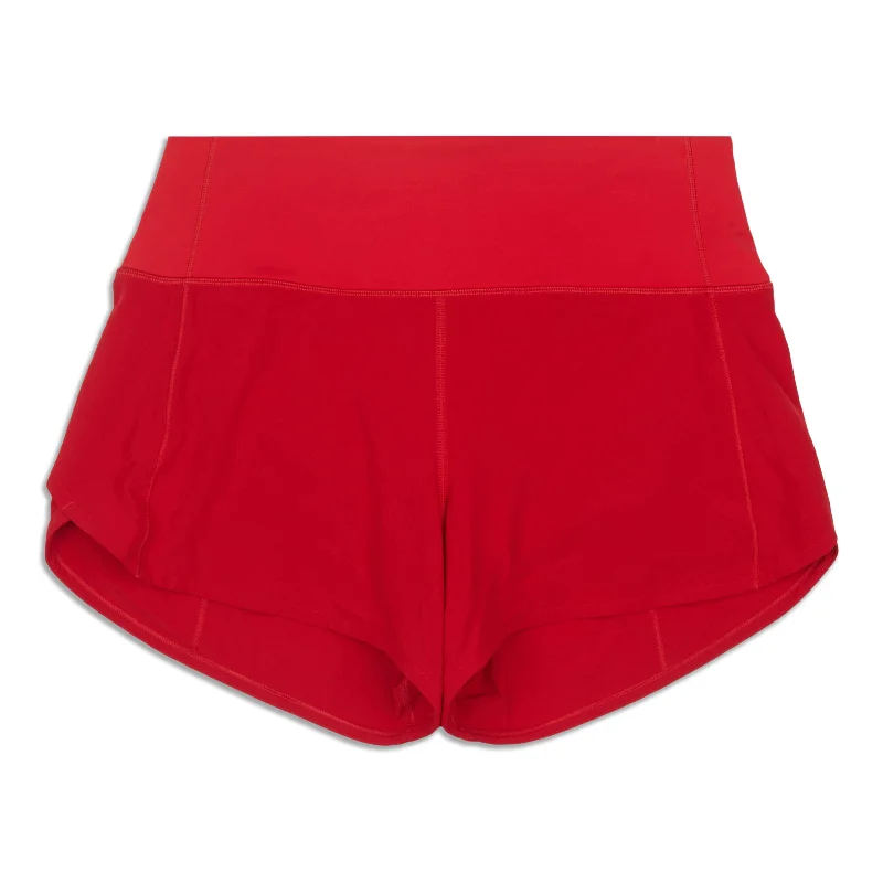 Cozy Look Speed Up High-Rise Lined Short
