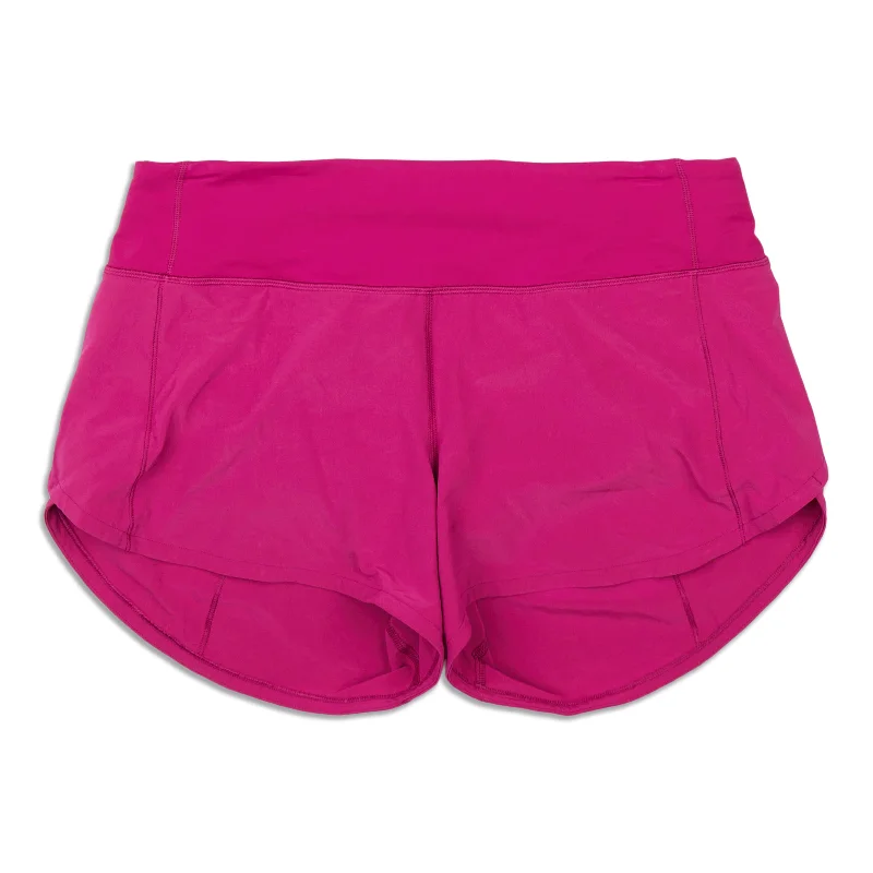 Cozy Fit Wear Speed Up Mid-Rise Lined Short