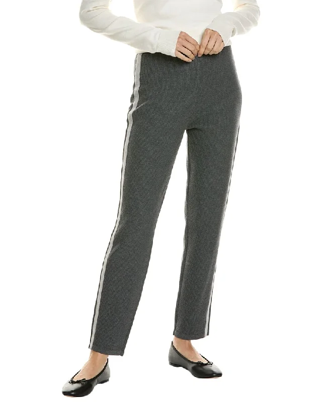 Sports Style St. John Melange Spectator Stretch Pique Knit Pant