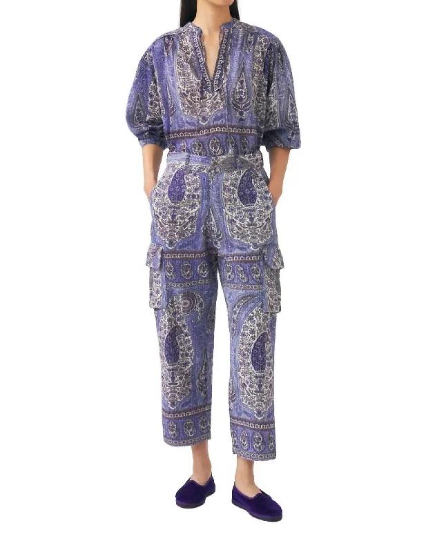 Warm Comfort Tajar Pant In Blue