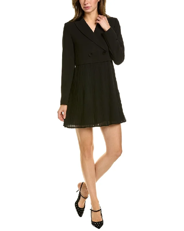 Trendy Wear The Kooples Blazer Babydoll Dress