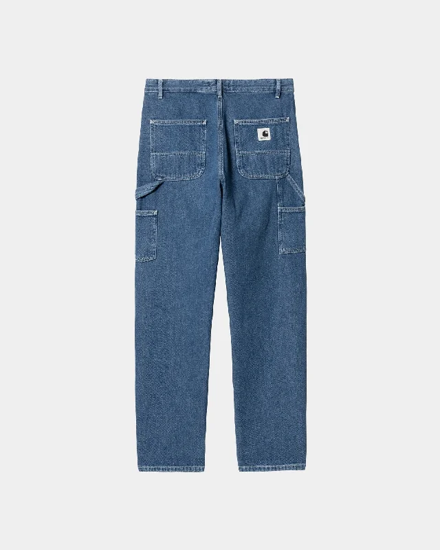 Soft Clothing Pierce Pant - Denim | Blue (stone washed)