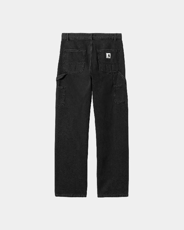 Soft Style Pierce Pant Straight - Denim | Black (stone washed)
