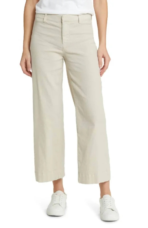 All-Day Wear Wexford Wide-Leg Linen Pants In Cement