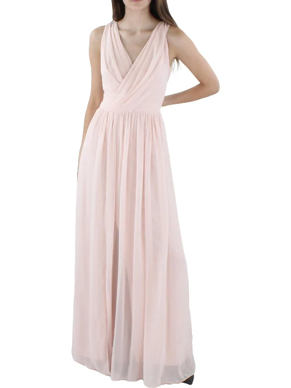 Versatile Wear Womens Chiffon Wedding Evening Dress