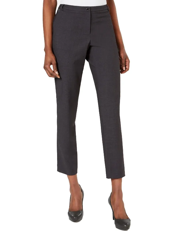 Cozy Look Womens Cropped High Rise Skinny Pants