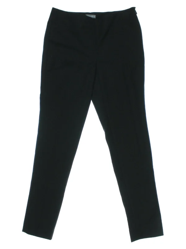 Sporty Elegance Womens Stretch Skinny Dress Pants