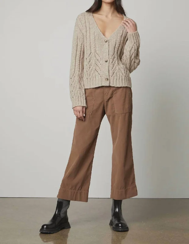 Easy Fashion Women's Vera Pant In Barley