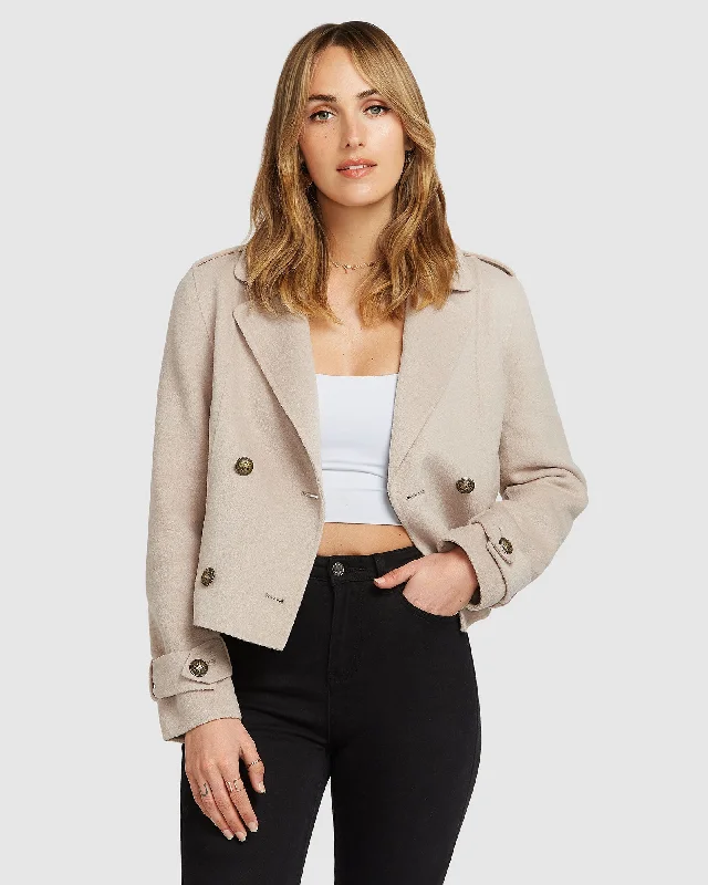Cozy Shirts Better OffMilitary Peacoat