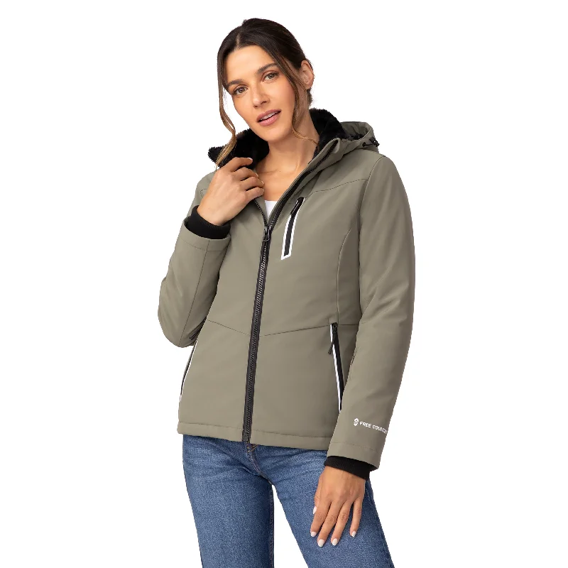 Stylish Ease Free Country Women's FreeCycle Thermo Super Softshell II Jacket