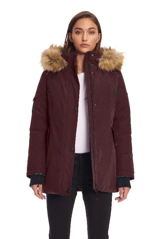 Effortless Style GLACIER | WOMEN'S VEGAN DOWN (RECYCLED) PARKA