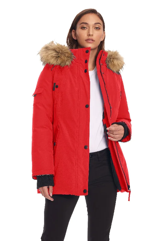 Comfort Fit GLACIER | WOMEN'S VEGAN DOWN (RECYCLED) PARKA