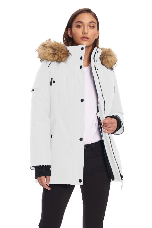 Effortless Comfort GLACIER | WOMEN'S VEGAN DOWN (RECYCLED) PARKA