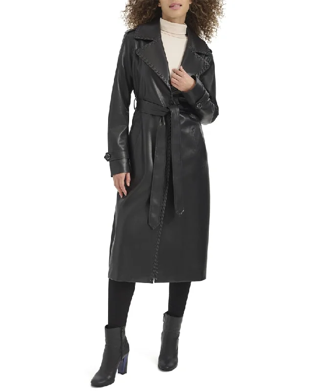 Exquisite Tailoring Kenneth Cole Belted Duster Jacket