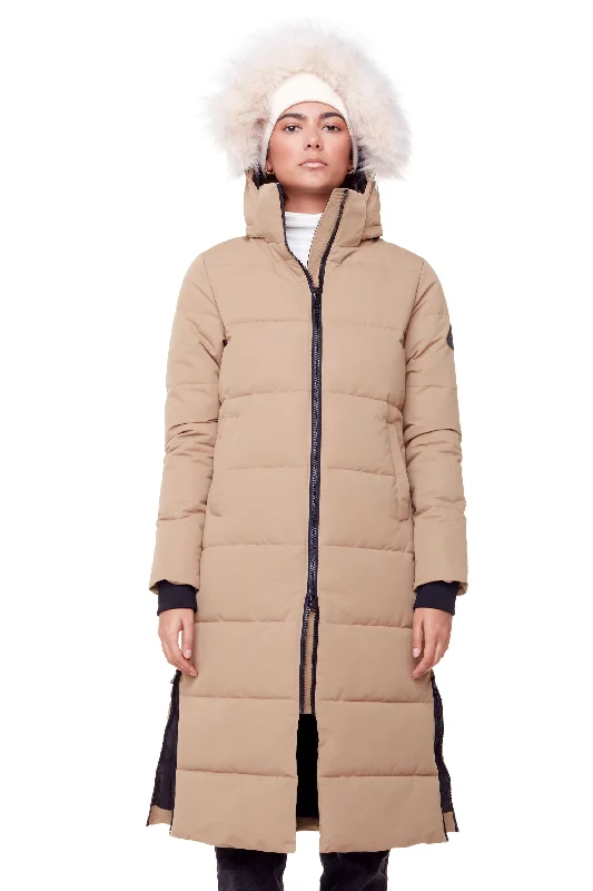 Relaxed Dresses KLUANE | WOMEN'S VEGAN DOWN (RECYCLED) ULTRA LONG LENGTH PARKA