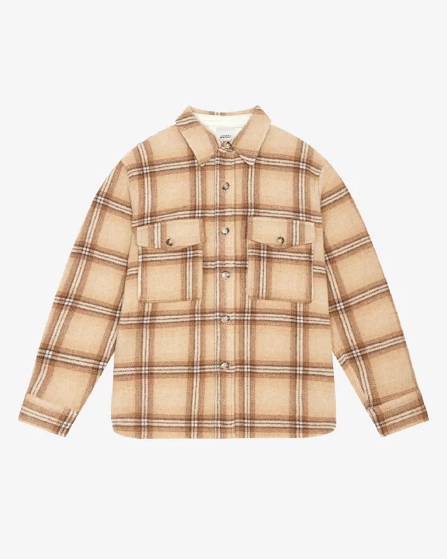 Layered Style Manteau Faxona