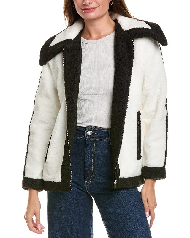 Lounge Wear Pascale La Mode Teddy Fleece Jacket