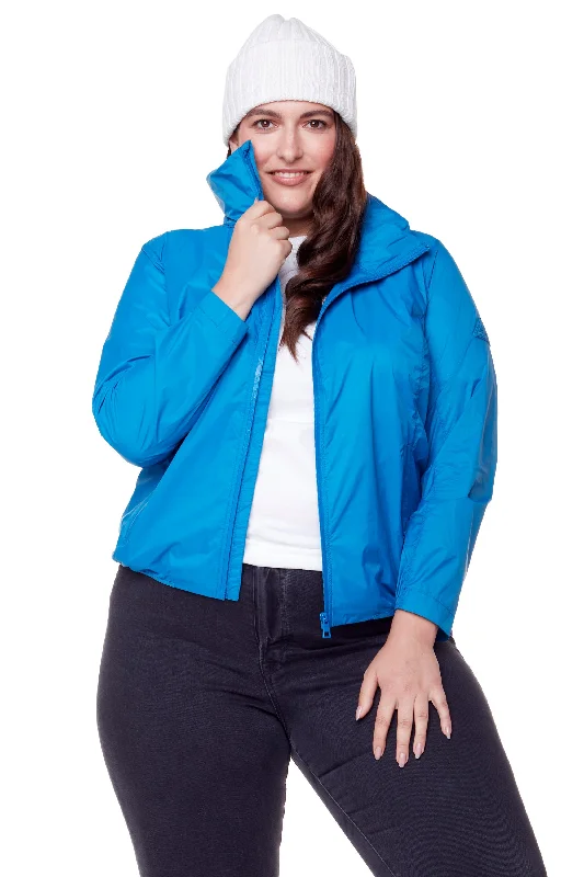 Comfortable Dresses PELLY PLUS | WOMEN'S (RECYCLED) ULTRALIGHT WINDSHELL JACKET (PLUS SIZE)