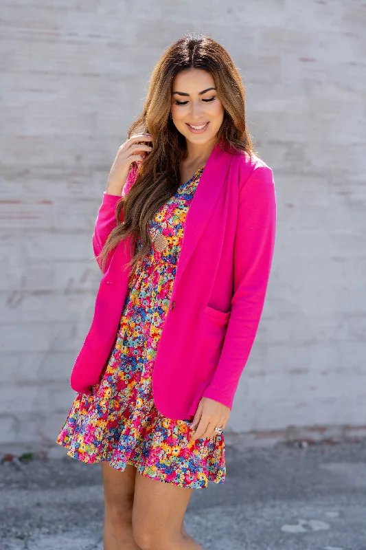 British Style Set The Tone Two Pocket Blazer
