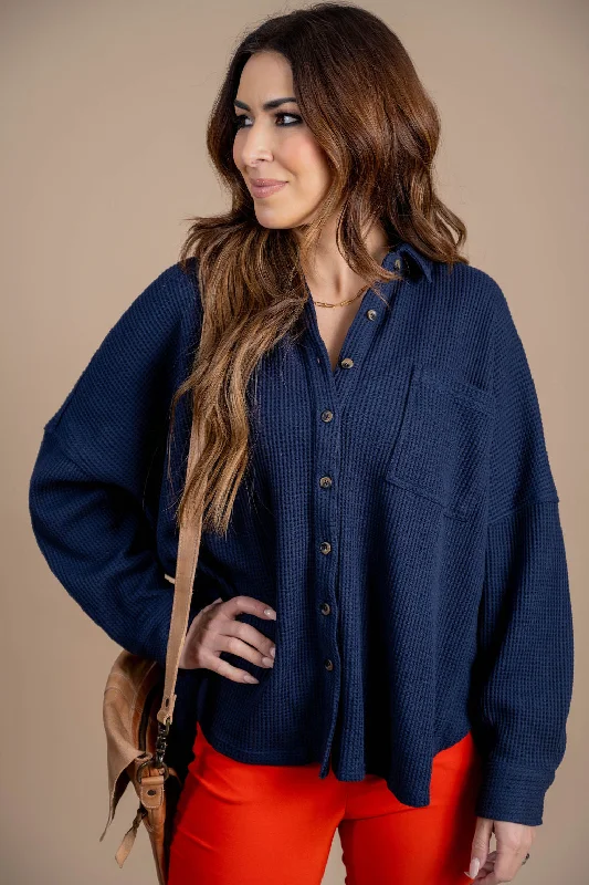 Soft Comfort Thermal Oversized Shacket