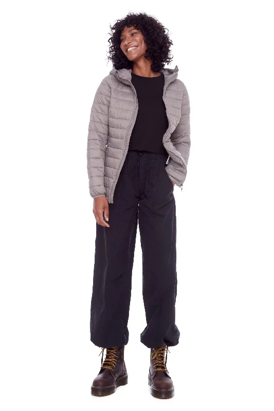 Fashion Must-have YOHO LADIES' | WOMEN'S VEGAN DOWN (RECYCLED) LIGHTWEIGHT PACKABLE PUFFER