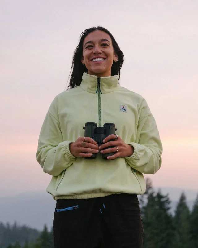 Warm Wear Ayla Recycled Micro Polartec® Fleece - Soft Lime Juice