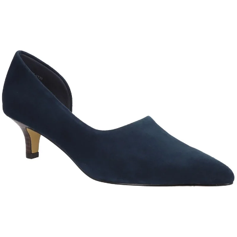 Navy Suede