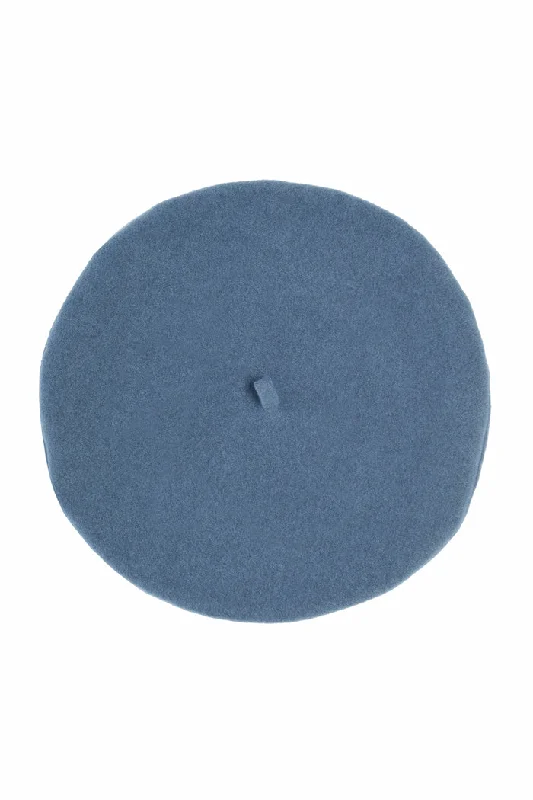 Fashion Must-have BERET - 4105 - DUSTY BLUE