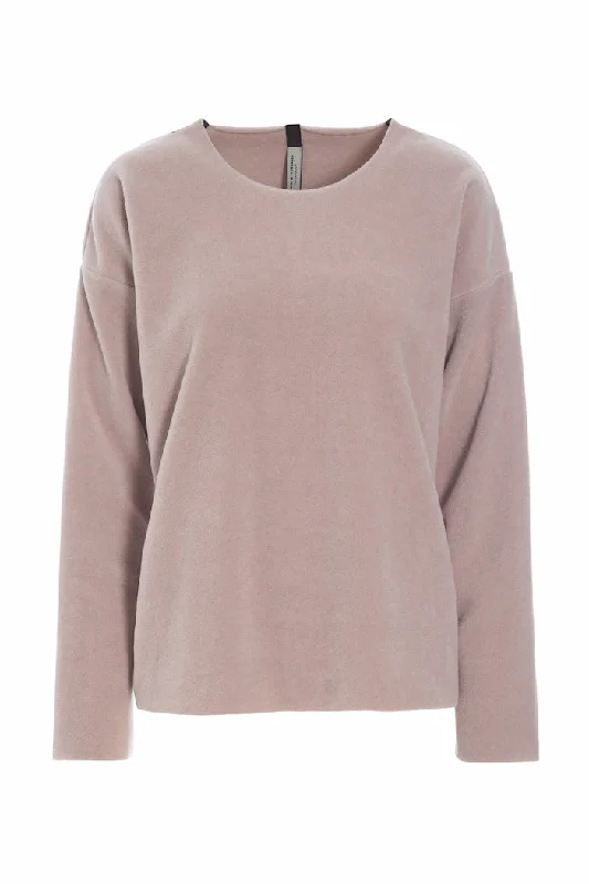 Comfy Pants BLOUSE ROUND NECK - 1359 - NUDE