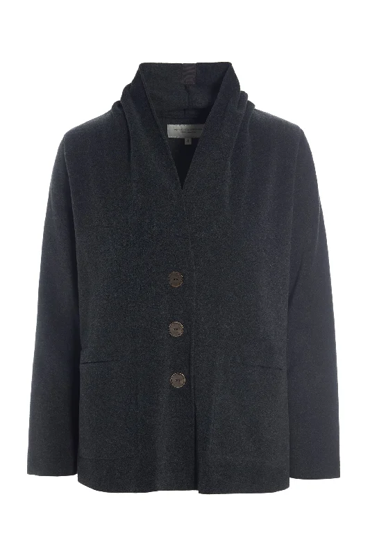 Cozy Layers CARDIGAN - 7168 - SOFT BLACK